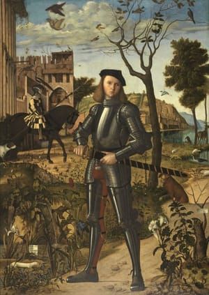 Artwork Title: Young Knight In A Landscape