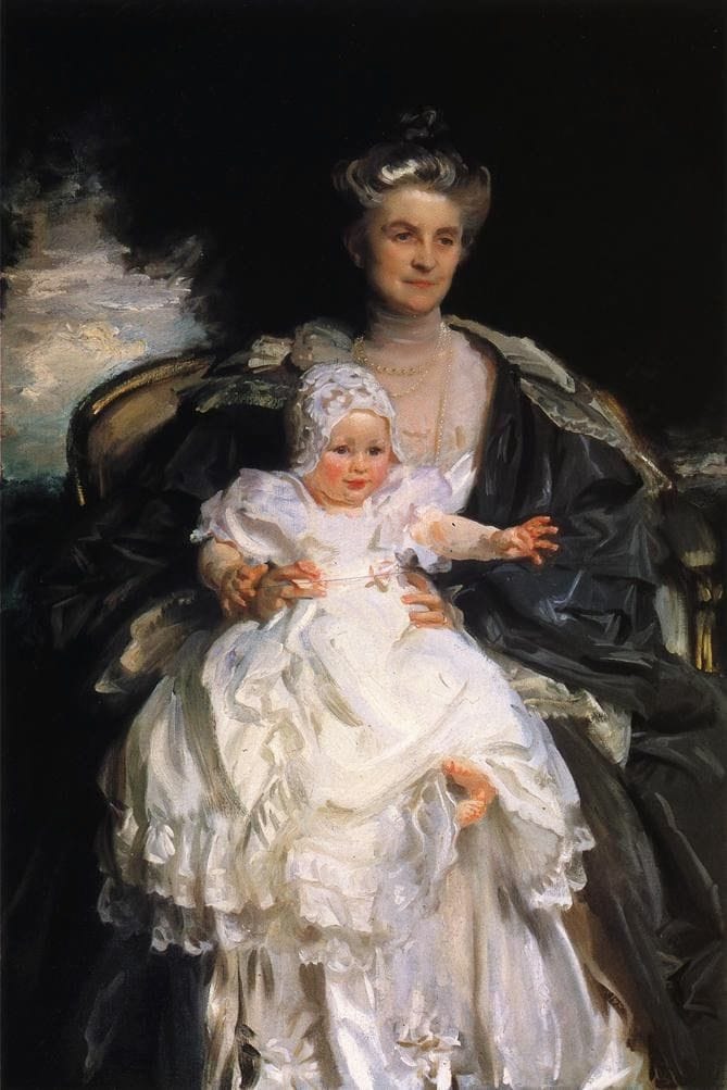 Artwork Title: Mrs. Henry Phipps and Her Grandson Winston