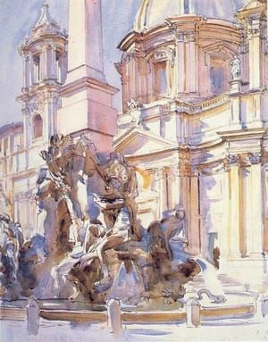 Artwork Title: Piazza Navona, Rome