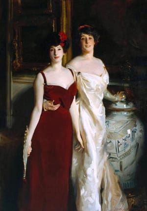 Artwork Title: Ena and Betty, Daughters of Asher and Mrs Wertheimer