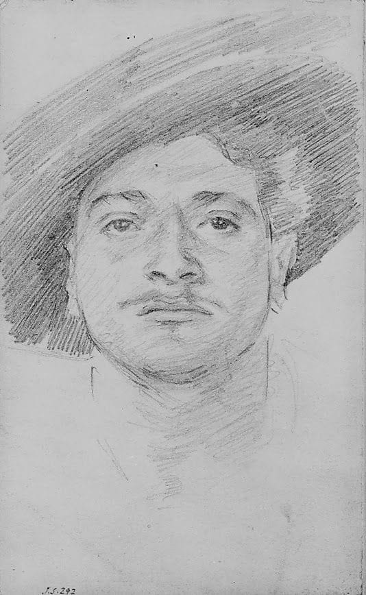 Artwork Title: Man in a Hat
