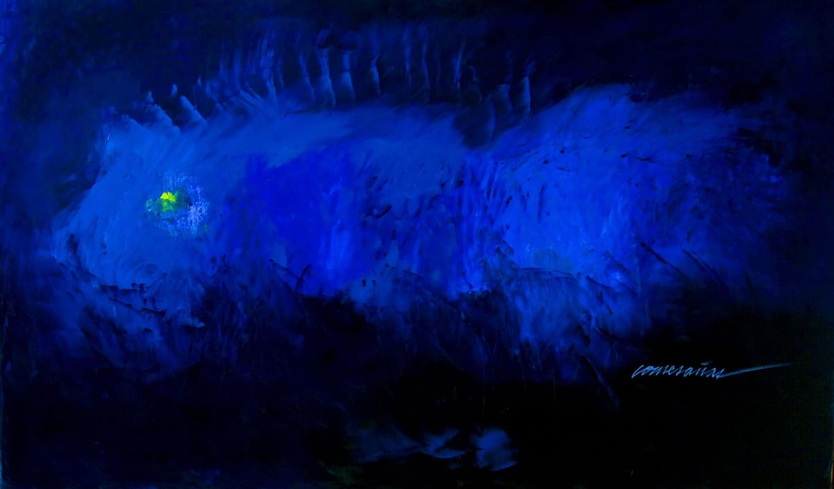 Artwork Title: The Blue Lion Fish