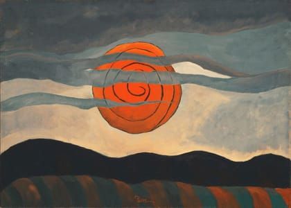 Artwork Title: Red Sun