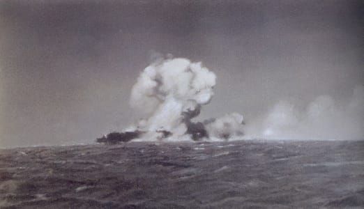 Artwork Title: Explosion At Sea