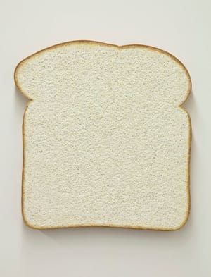 Artwork Title: Untitled (white Bread)