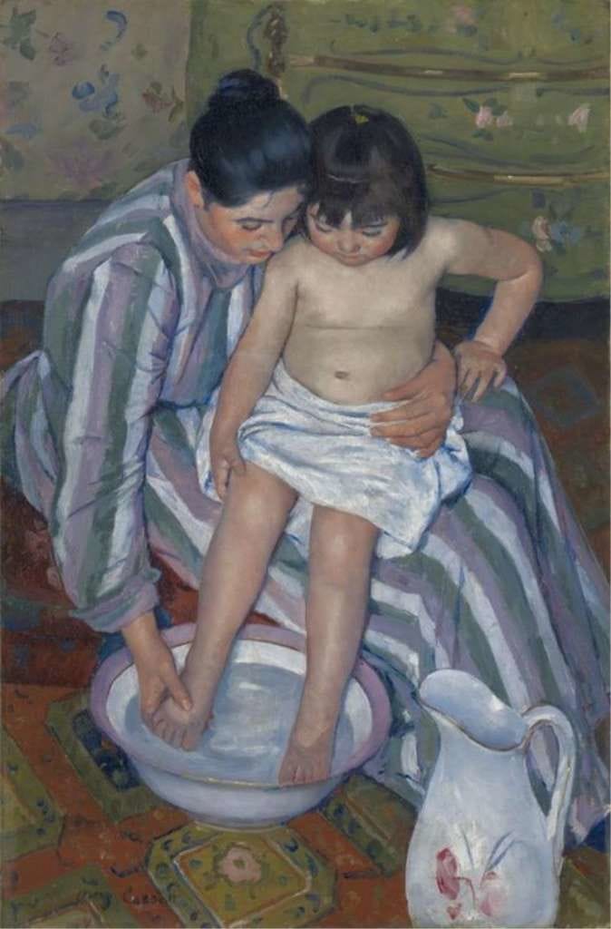 Artwork Title: The Child's Bath