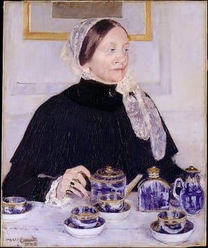 Artwork Title: Lady at the Tea Table