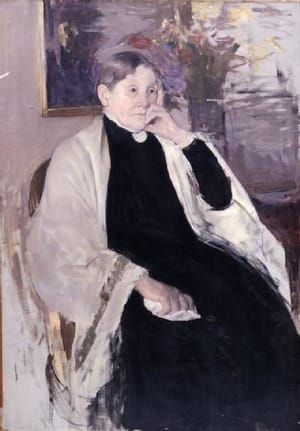 Artwork Title: Mrs. Robert S. Cassatt, The Artist's Mother