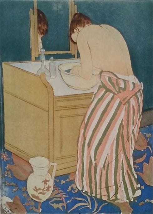 Artwork Title: Woman Bathing