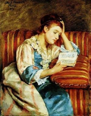Artwork Title: Reading Lady
