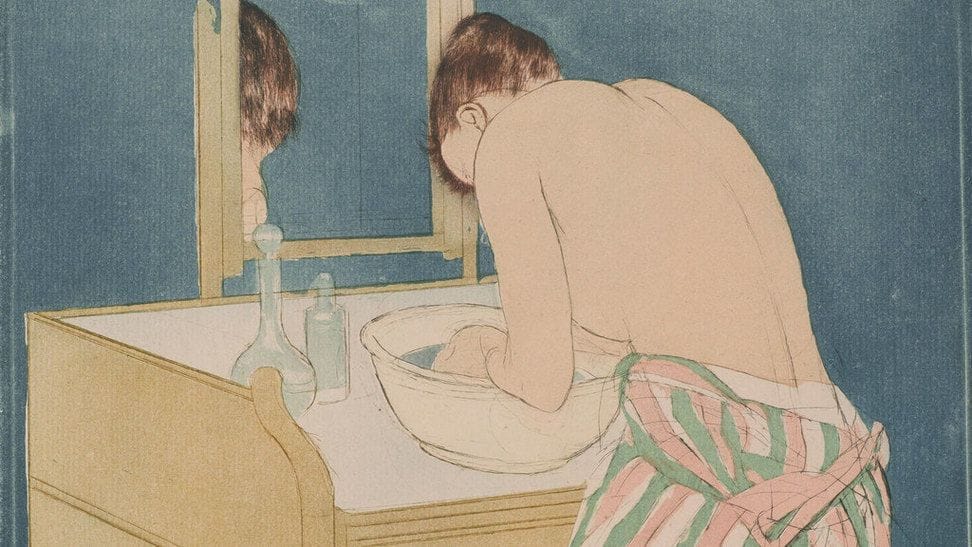 Artwork Title: Woman Bathing