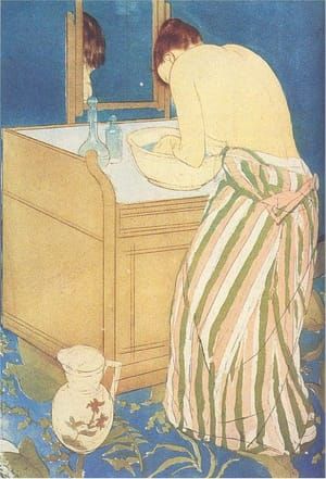 Artwork Title: Woman Bathing