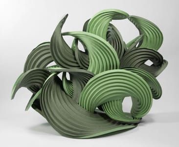 Artwork Title: Curved Crease Sculpture
