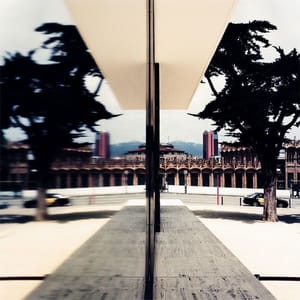 Artwork Title: The World Trapped In The Self (windows For Mirrors)  Mies Van Der Rohe Pavilion, Barcelona, Spain (s