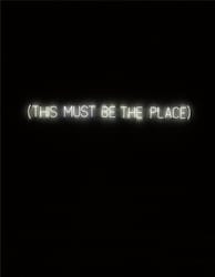 Artwork Title: This Must Be The Place