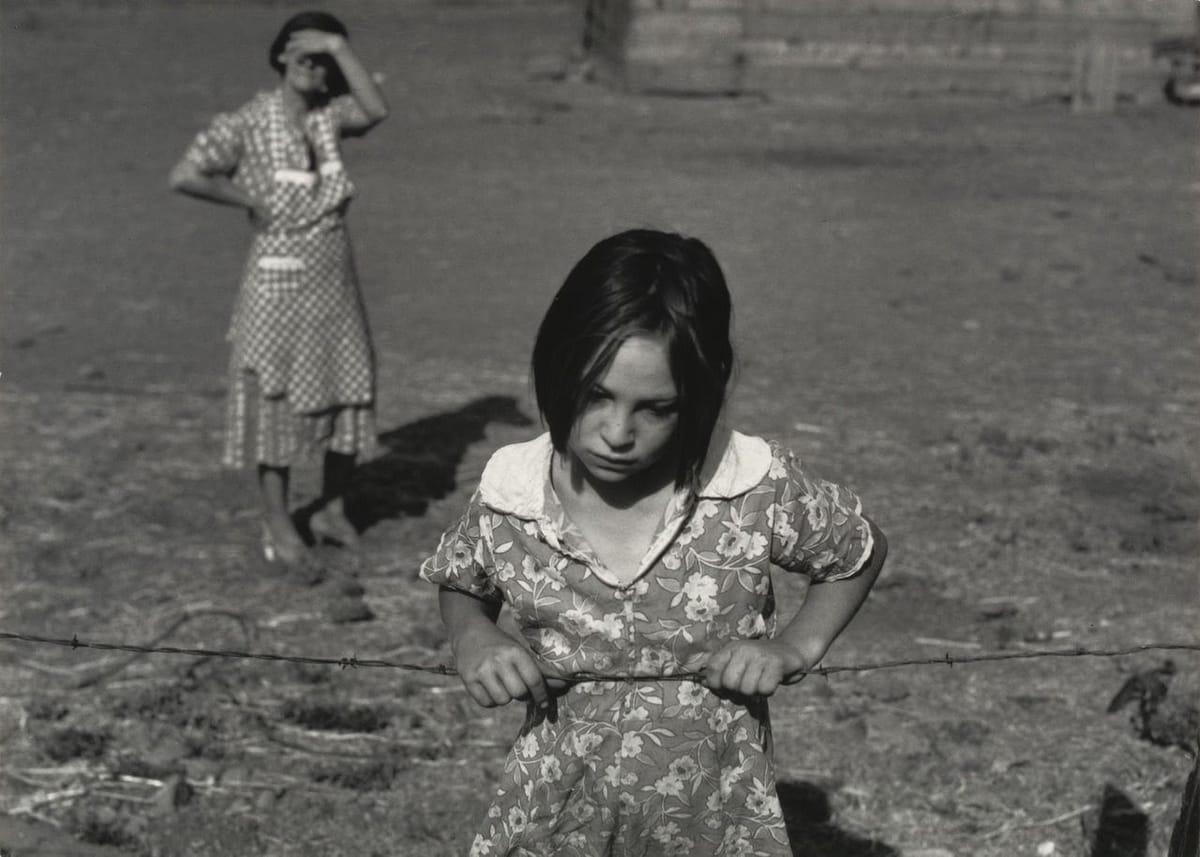 Artwork Title: Child and her mother, Wapato, Yakima Valley, Washington,