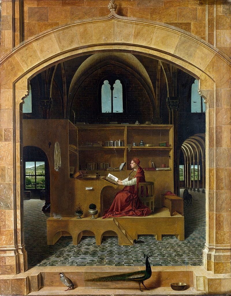 Artwork Title: St. Jerome In His Study