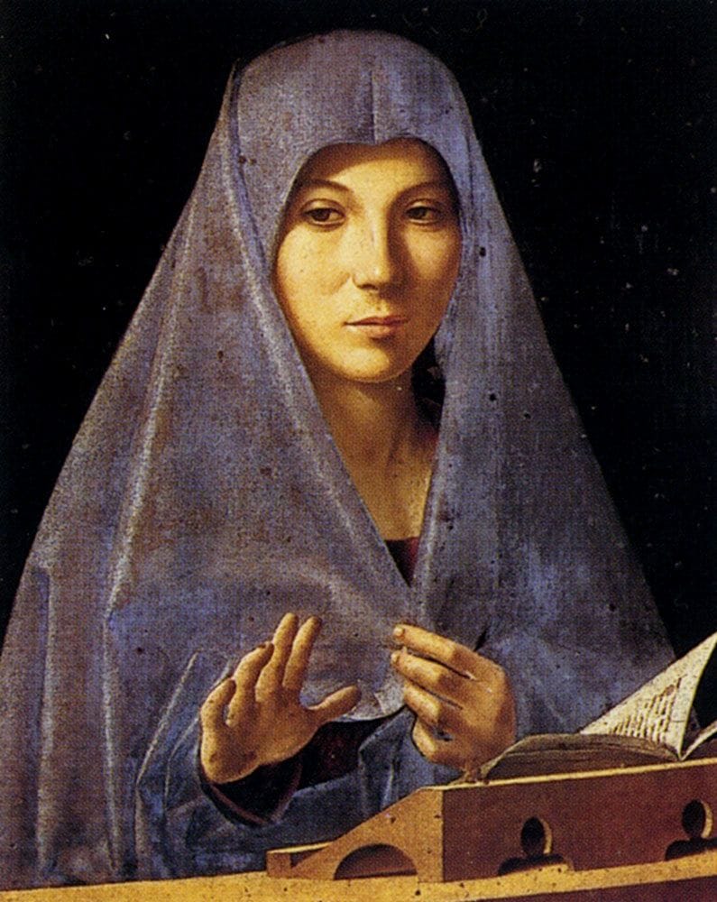 Artwork Title: Lady Of The Anunciation