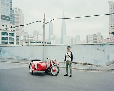 Artwork Title: Shanghai Sidecar Riders