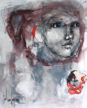 Artwork Title: Sombre est la nuit bleue