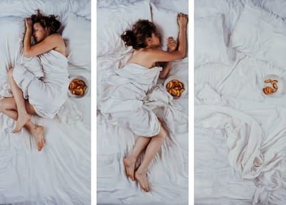 Artwork Title: Sleeping With Peaches