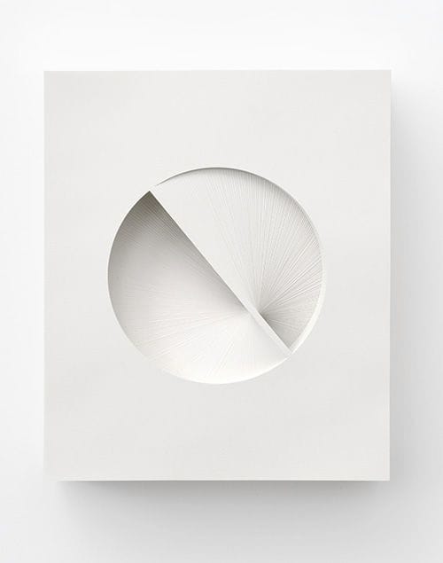 Artwork Title: Form In White (rotation Iv)