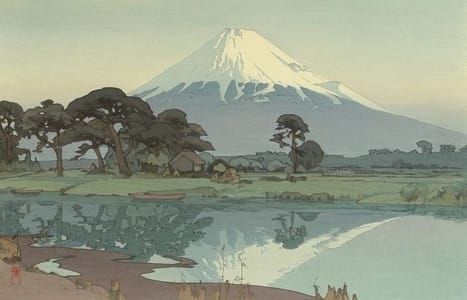 Artwork Title: View of Mt. Fuji