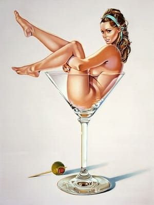 Artwork Title: Martini Miss #2