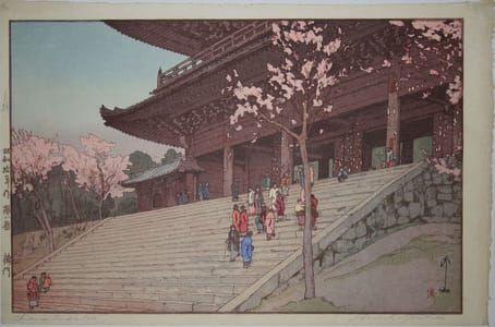 Artwork Title: Chion-in Temple Gate (bai Mon)
