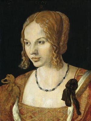 Artwork Title: Portrait of a Young Venetian Woman