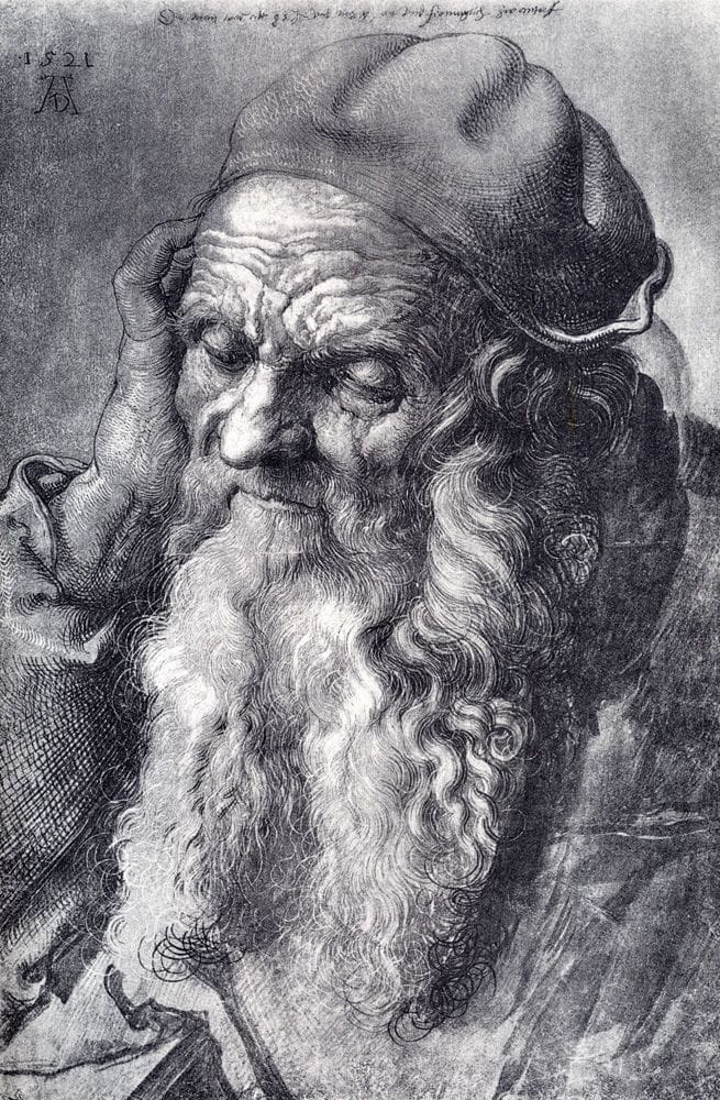 Artwork Title: Head Of An Old Man