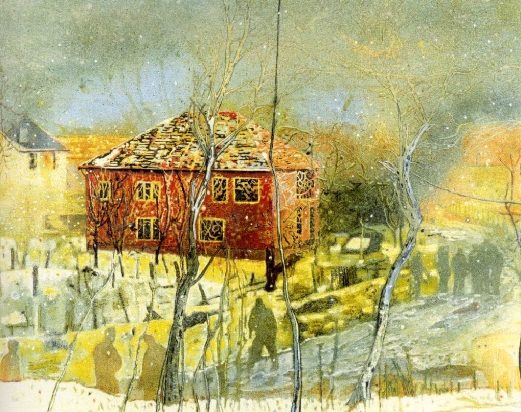 Artwork Title: Red House
