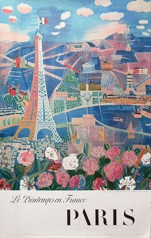 Artwork Title: Spring In Paris (poster)