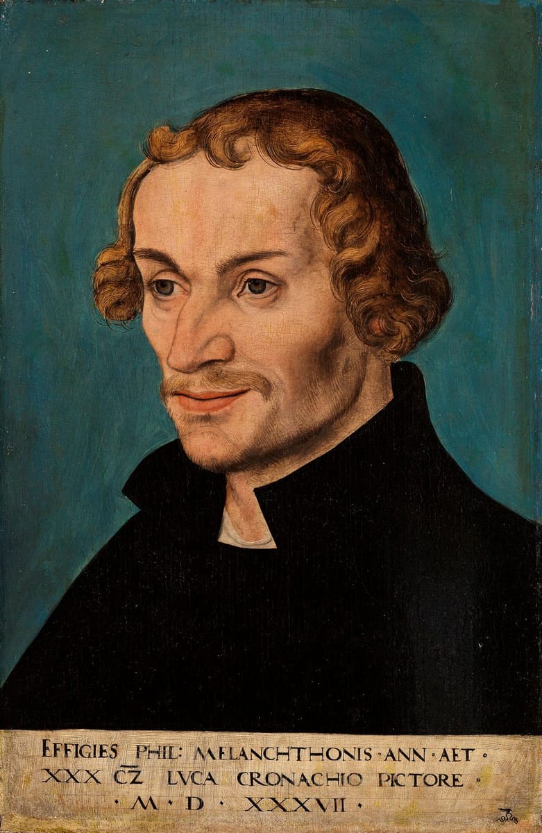 Artwork Title: Portrait of Philipp Melanchthon