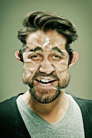 Artwork Title: Scotch Tape Portrait