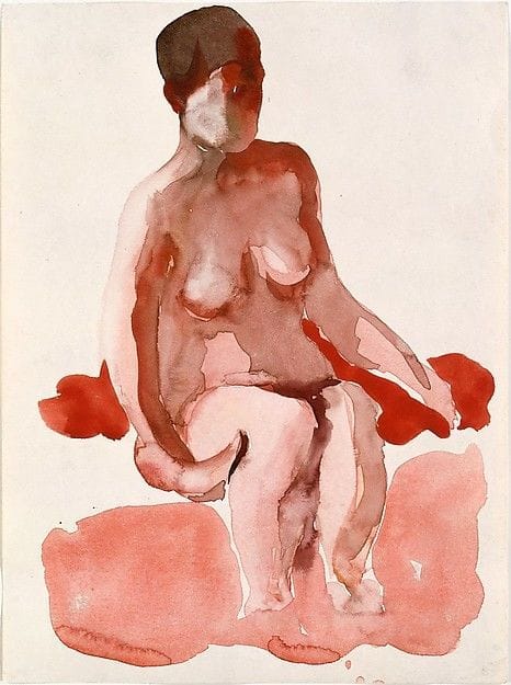 Artwork Title: Seated Nude X