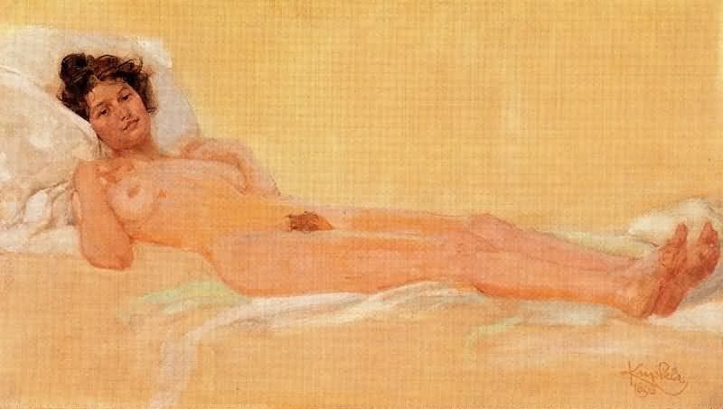 Artwork Title: Lying Naked, Gabrielle
