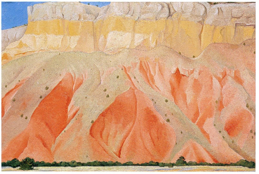 Artwork Title: Red And Yellow Cliffs
