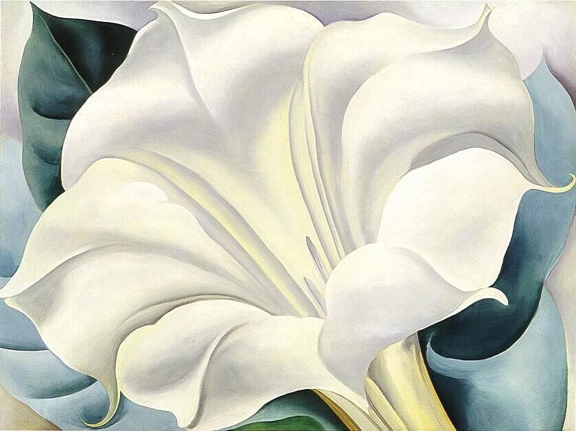 Artwork Title: The White Trumpet Flower