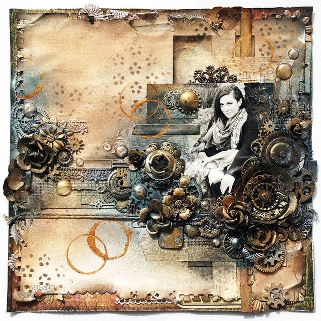 Artwork Title: Grunge Prima Layout