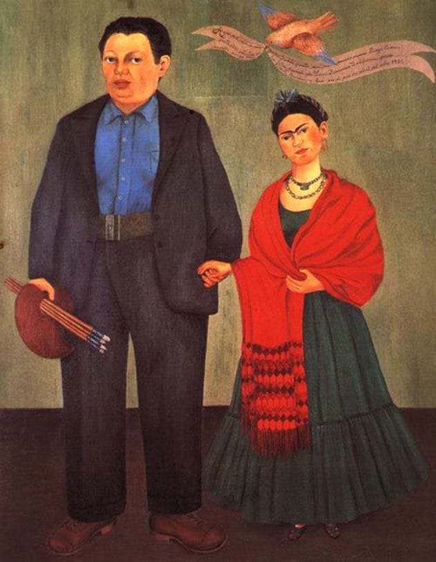Artwork Title: Frieda and Diego Rivera