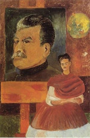 Artwork Title: Self Portrait with Stalin