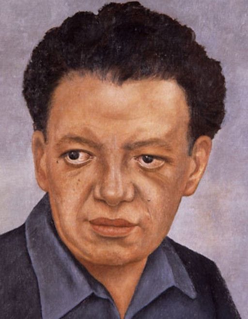 Artwork Title: Portrait of Diego Rivera