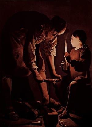 Artwork Title: Saint Joseph As Carpenter