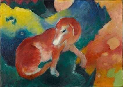 Artwork Title: The Red Dog