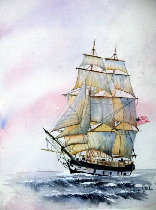 Artwork Title: Sailing Ship