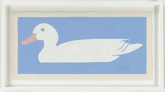 Artwork Title: White Duck