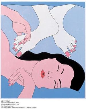 Artwork Title: Dream Of White Feet