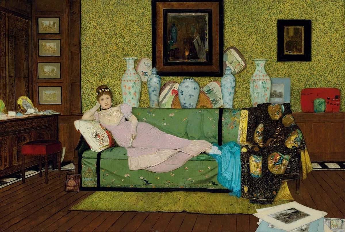 John Atkinson Grimshaw - In the Artist's House, 1878