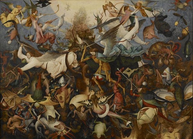 Artwork Title: The Fall Of The Rebel Angels